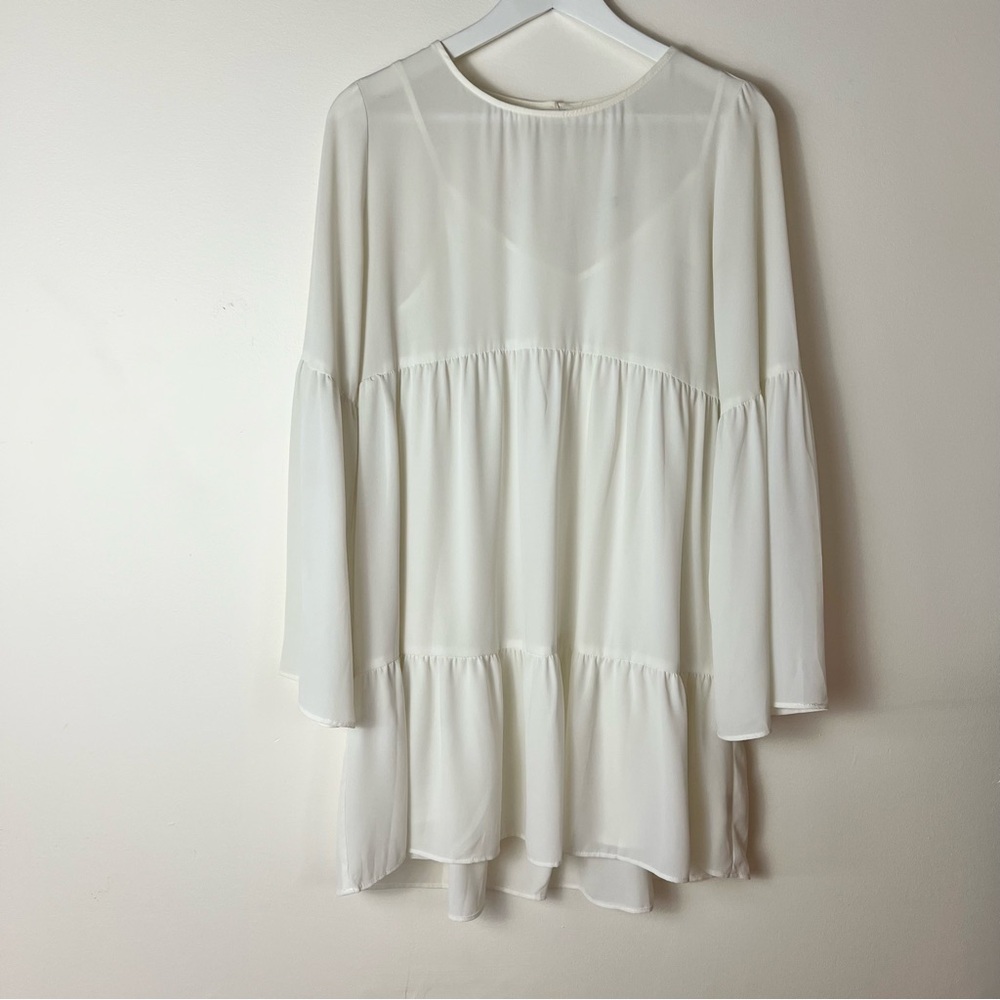 White Tiered Fairy Dress